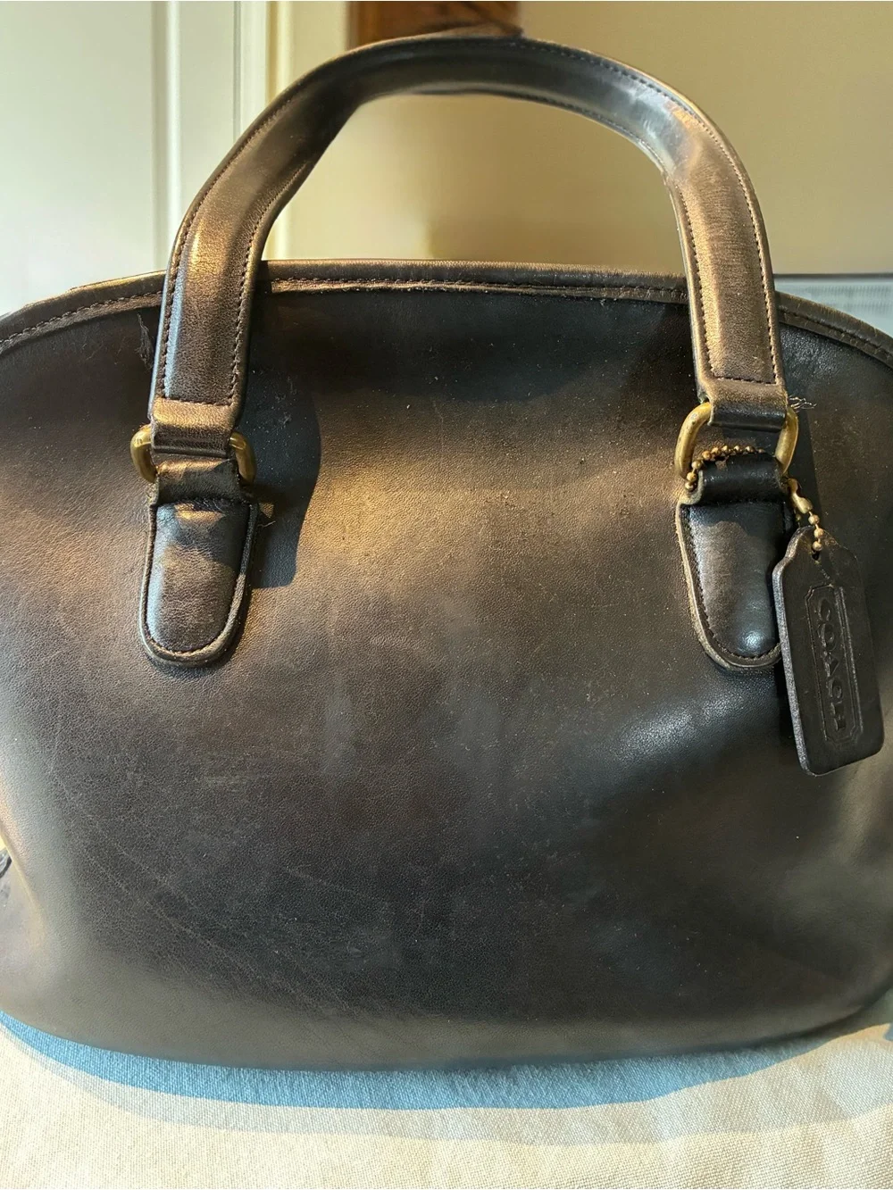 Vintage Coach Pelham Satchel with Tag